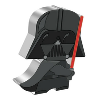 2023 Star Wars Chibi Return of the Jedi: Darth Vader 1oz Silver Coloured Proof NZ Mint Presentation Case & COA image