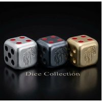2026 Dice Lunar Year Horse Dice Bundle 3 x 1oz Silver Dice, obverse
