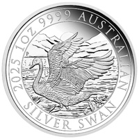2025 Australian Swan ANDA Special Perth Money Expo 1oz Silver Proof Case & COA, front