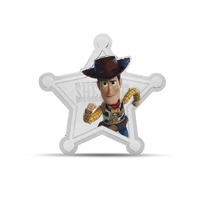 2025 Toy Story 1995 30th Anniversary Woody 1oz Silver Proof Colour Agoro , front