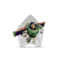 2025 Toy Story 1995 30th Anniversary Buzz 1oz Silver Proof Colour Agoro , front