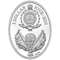 2026 Easter Egg 16.81g Silver Proof Coloured Mennica Polska Presentation Case & COA Bunny Rabbit, obverse