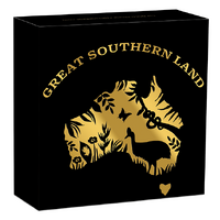 2026 Great Southern Land Chrysoprase 1oz Gold Proof $100 Perth Mint Presentation Case & COA, obverse