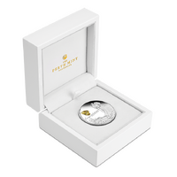 2026 Wedding 1oz Silver Proof Coloured 1 Perth Mint Presentation Case & COA, front