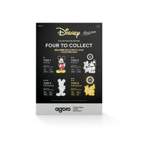 2025 Gold Chase Disney Blind Box Mickey Mouse 1/2oz Silver Proof Agoro Presentation Case & COA New Zealand Mint , obverse