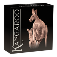 2026 Australian Kangaroo 1oz Gold Proof Perth Mint Presentation Case and COA, obverse