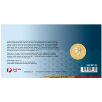 2026 Australian Lunar Series III Year of the Horse AlBr $1 Perth Mint Stamp & Coin PNC, obverse