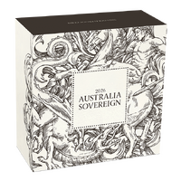 2026 Australian Sovereign Gold Proof Perth Mint Presentation Case & COA, obverse