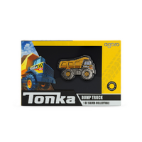 2026 Hasbro Tonka Trucks Dump Truck 1oz Silver Agoro Presentation Case & MOA, obverse