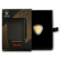 2026 Fender Guitar Pick - Telecaster 75th Anniversary 5g Gold $20 PAMP Commemorative Gift Box, obverse