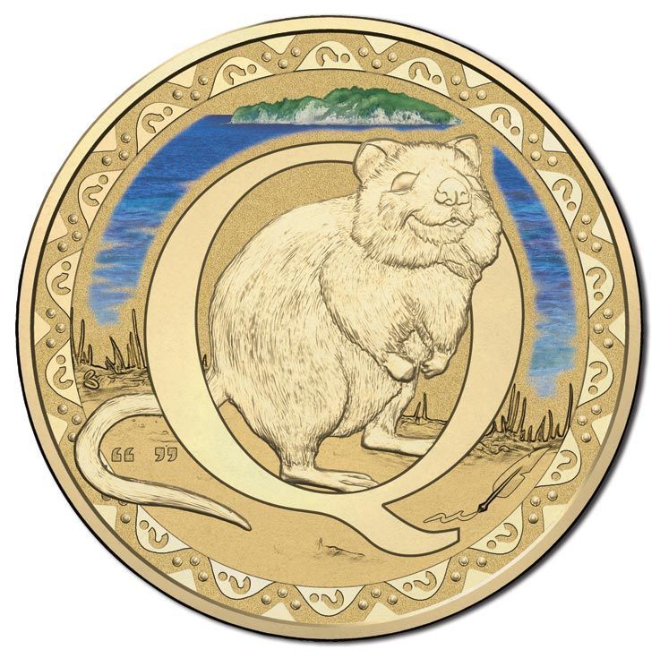 2016 RAMINT Alphabet Series Q Coin