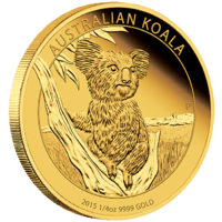 2015 Australian Koala 1/4 oz Gold Proof Perth Mint image