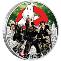 2017 Ghostbusters: Crew 1 oz Silver Perth Mint image