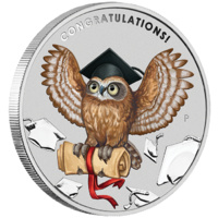 2018 Graduation 1 oz Silver Perth Mint image