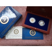 2011 Royal Wedding Selectively Gold Plated Proof 50c RAMint