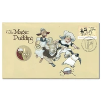 2018 The Magic Pudding $1 Stamp & Coin PNC