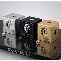 2026 Dice Lunar Year Horse Dice Bundle 3 x 1oz Silver Dice, front