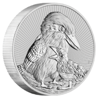 2020 Mother & Baby Kookaburra TUBE OF 10 COINS 2oz Silver Bullion Piedfort Perth Mint