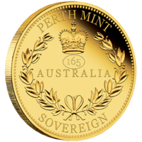 2020 Australia Sovereign 0.9167 Gold Proof Perth Mint Presentation Case & COA image