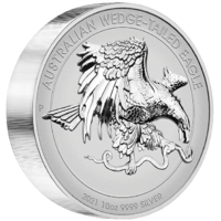 2021 Australian Wedge-Tailed Eagle 10 oz Silver Reverse Proof High Relief Perth Mint Presentation Case & COA