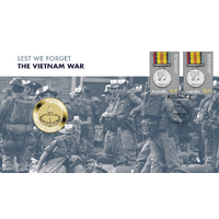 2023 ANZAC Day $1 Perth Mint Stamp & Coin PNC