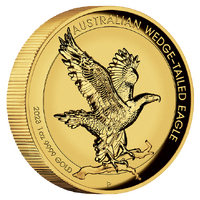 2023 Australian Wedge-Tailed Eagle 1oz Gold Proof Incused Perth Mint Presentation Case & COA image