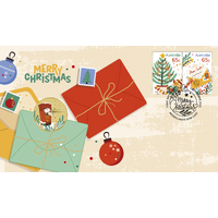 2023 Merry Christmas Perth Mint Stamp & Coin PNC