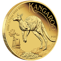 2024 Australian Kangaroo 1/10oz Gold Proof Perth Mint Presentation Case & COA