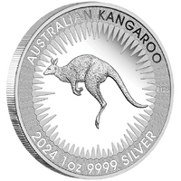 2024 Australian Kangaroo King Charles Obverse First Issue 1oz Silver Proof Perth Mint Presentation Case & COA
