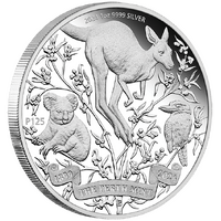 2024 The Perth Mint's 125th Anniversary 1oz Silver Proof Perth Mint Presentation Case & COA image