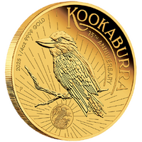 2025 Australian Kookaburra 1/4oz Gold Proof Perth Mint Presentation Case & COA