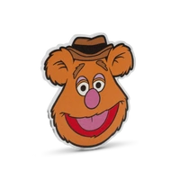 2025 The Muppets Fozzie Bear Coin 1oz Silver Agoro/NZMint, front