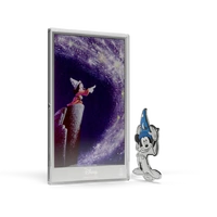 2025 Disney Collectibles Fantasia 1oz coin and 5g foil Silver and Foil Proof Colour Agoro 