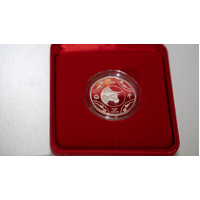 2009 Lunar Series Year of the Ox Silver Proof $1 RAMint Presentation Case & COA, front
