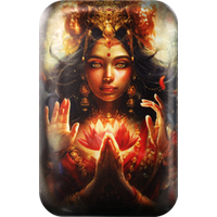 Diwali Lakszmi (Lakshmi) 2oz Silver Coloured Cast Bar Germania Mint Presentation Case & COA