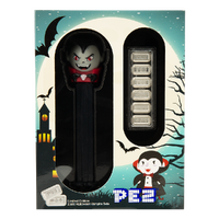 2026 Halloween PEZ Vampire 6x5g Silver Wafers PAMP Gift Set, front