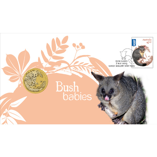 2013 Australian Bush Babies Series II: Possum AlBr Perth Mint Stamp & Coin PNC