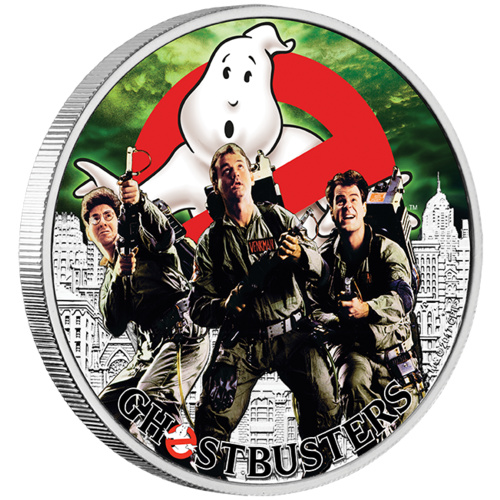 2017 Ghostbusters: Crew 1 oz Silver Perth Mint
