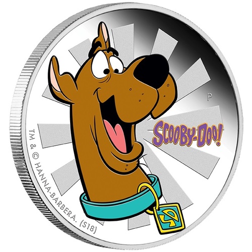 2018 Scooby-Doo 1 oz Silver Coin Proof Perth Mint