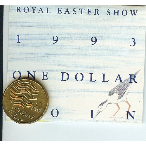 1993 Landcare Royal Easter Show Sydney $1 RAMint