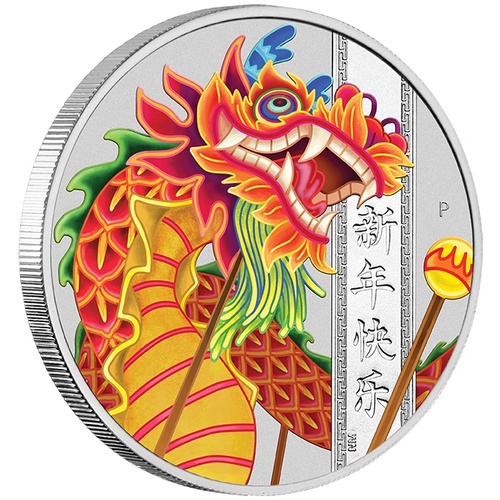 2019 Chinese New Year 1 oz Silver Perth Mint