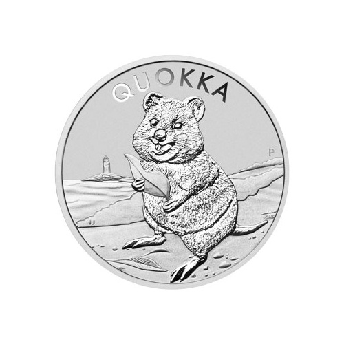 2020 Quokka 1 oz Silver Bullion Perth Mint Coin in Capsule