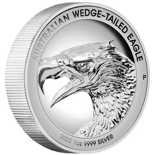 2022 Australian Wedge-Tailed Eagle 1 oz Silver Ultra High Relief Perth Mint Presentation Case & COA